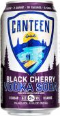 Canteen - Black Cherry Vodka Soda 12oz Can (12oz can)