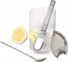 Rabbit - Cocktail Mixing Kit with Glass 0