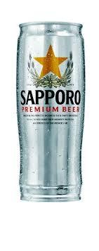 Sapporo Silver 22oz Can